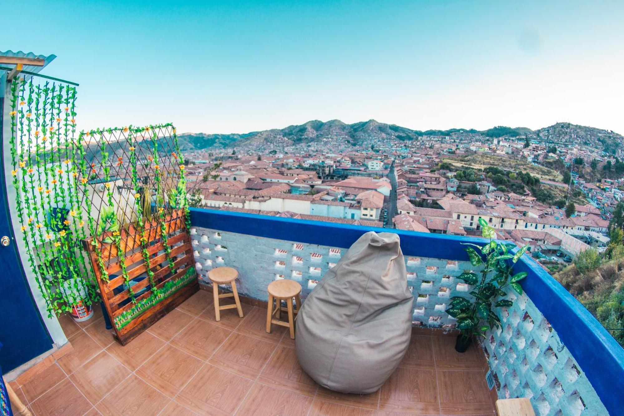 La Casita Azul Hostel Cusco Exteriör bild