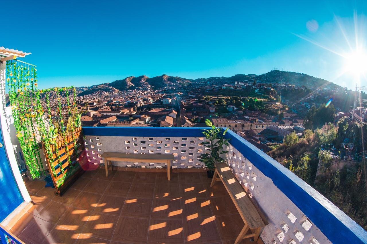 La Casita Azul Hostel Cusco Exteriör bild